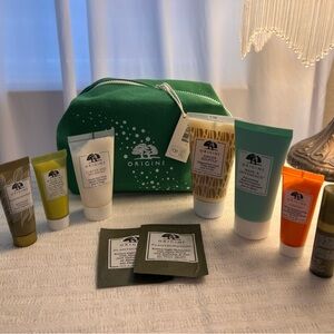 Origins Skincare Collection with Green Bag